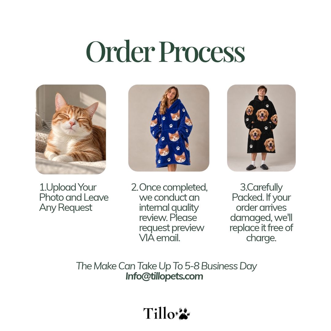 The Pet Snuggle™ - Personalized Wearable Blanket Unisex