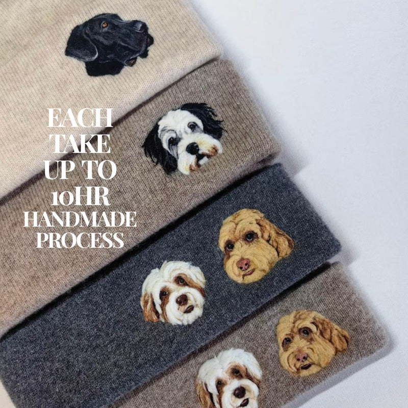 Wool Felt Pet Portrait Collection