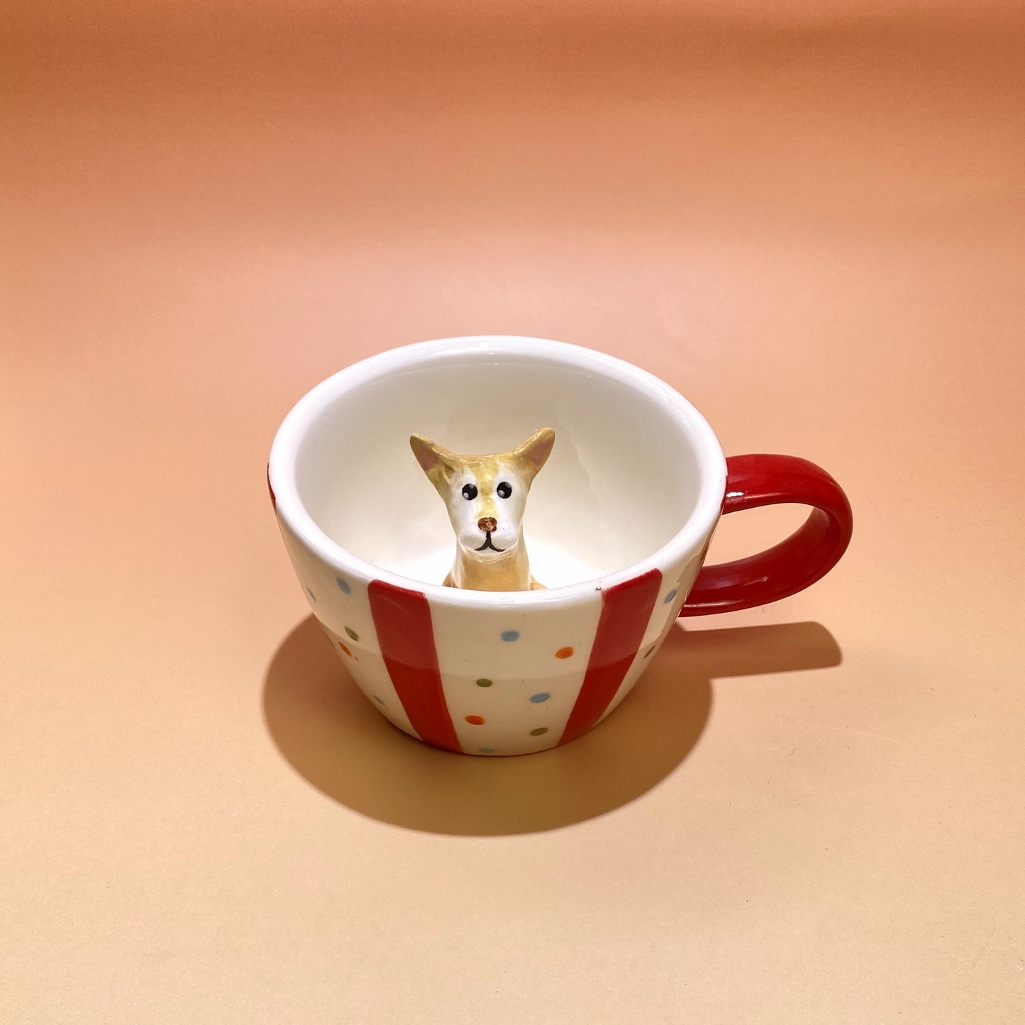 Pawtrait Mug Handcrafted Ceramic Pet Cup- Exploer Series