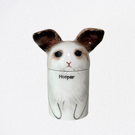 Eternal Companion Bunny/Guinea Pigs/Hamsters Portrait Ceramic Urn