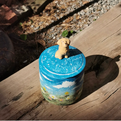 Eternal Companion Dreamy Night Pet Ceramic Decor/Jar