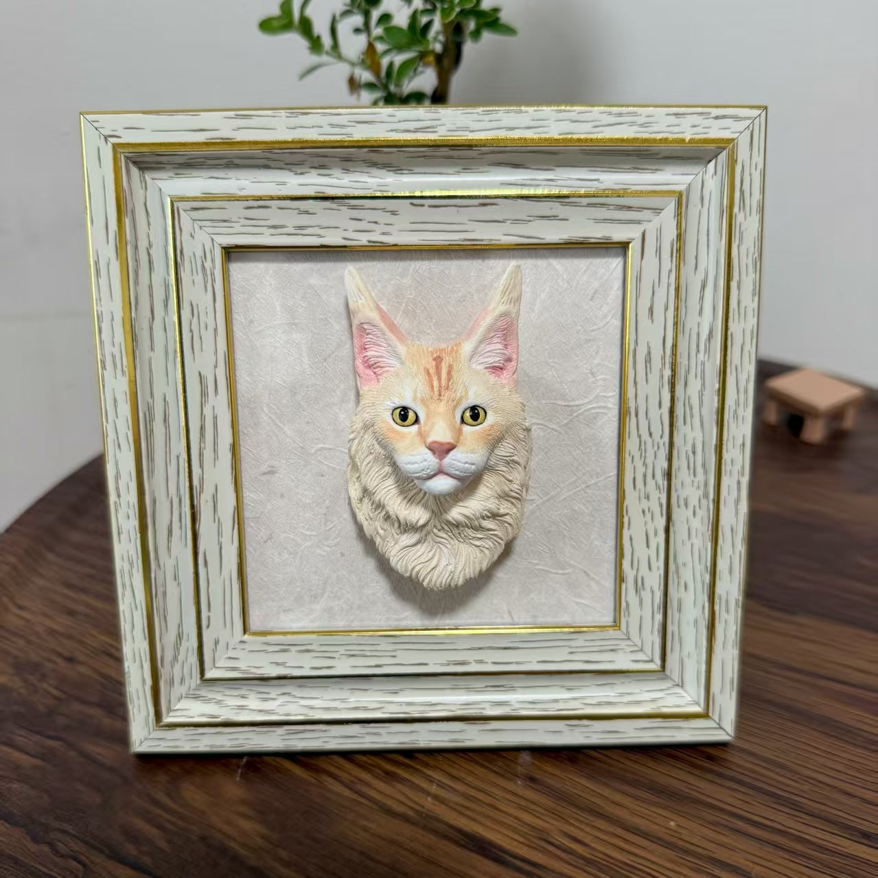 Pet Portrait Magnet  Personalized Cat & Dog Sculpture Keepsake