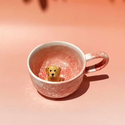 Pawtrait Mug Handcrafted Ceramic Pet Cup-  Lava Series