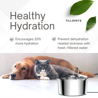 HydraFlow™ Stainless Fountain