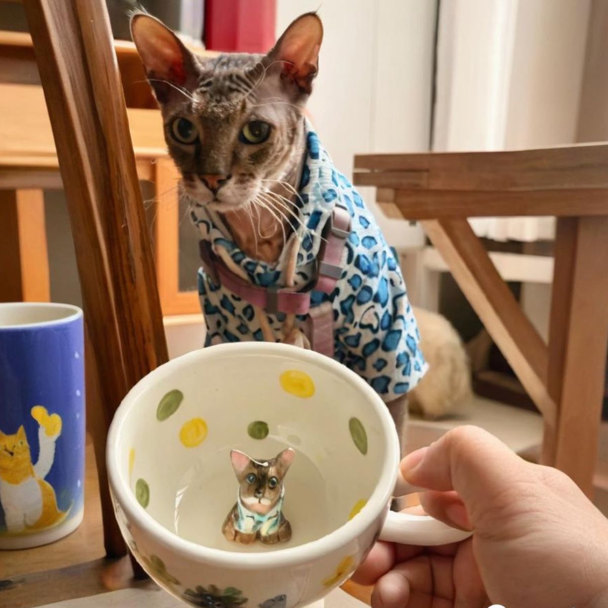 Pawtrait Mug Handcrafted Ceramic Pet Cup- Exploer Series