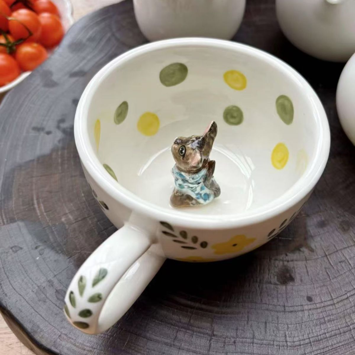 Pawtrait Mug Handcrafted Ceramic Pet Cup- Exploer Series