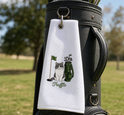 Custom Embroidered Pet Golf Towel