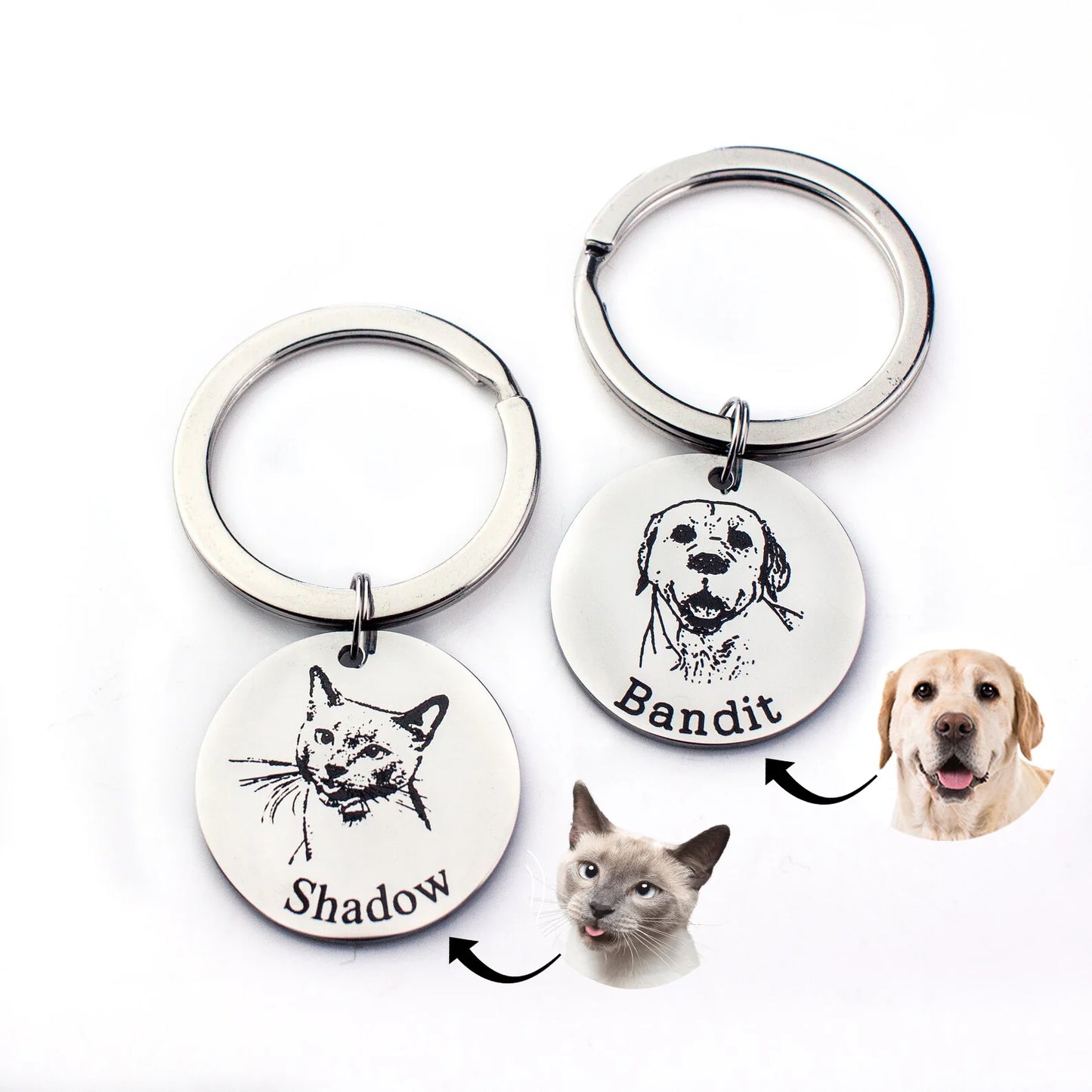 Forever Pawtrait™  KeyChain
