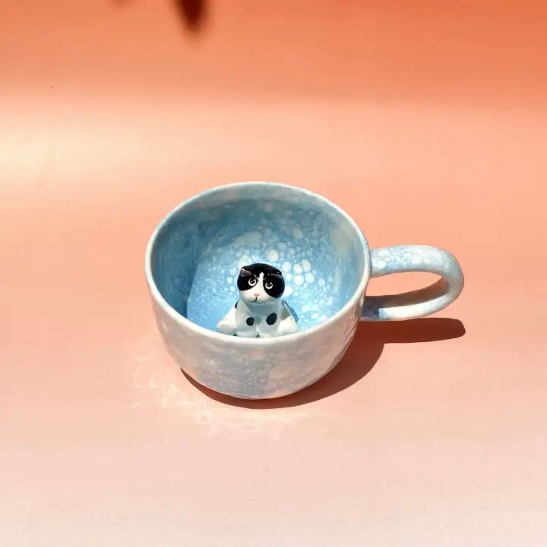 Pawtrait Mug Handcrafted Ceramic Pet Cup-  Lava Series