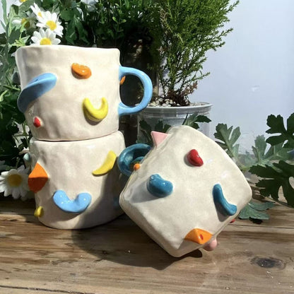 Pawtrait Mug Handcrafted Ceramic Pet Cup- Exploer Series