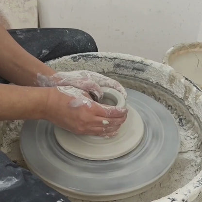 Handcrafted Blueberry Ceramic Fruit Rinse Washing Cup